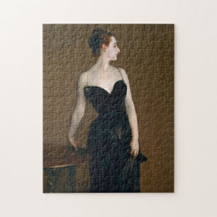 Madame X av John Singer Sargent Pussel