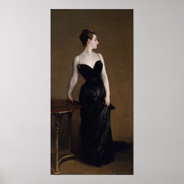 Madame X ~ John Singer Sargent Poster (Framsidan)