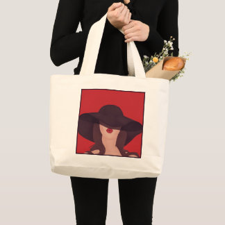 Madamemoiselle illustration jumbo tygkasse
