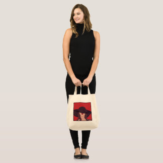 Madamemoiselle illustration tygkasse