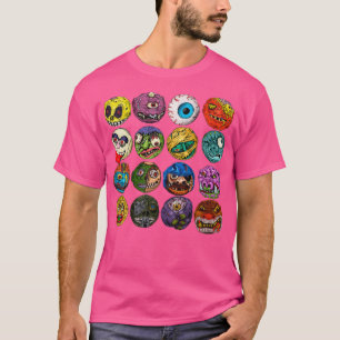 Madbollar först och andra springa t shirt
