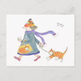 MadCatWoman går att shoppa Vykort