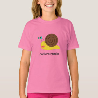 Mädchen T-shirt ’Zuckerschnecke’