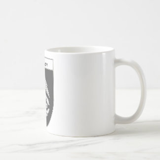 Madden den vapensköld-/familjvapenskölden kaffemugg