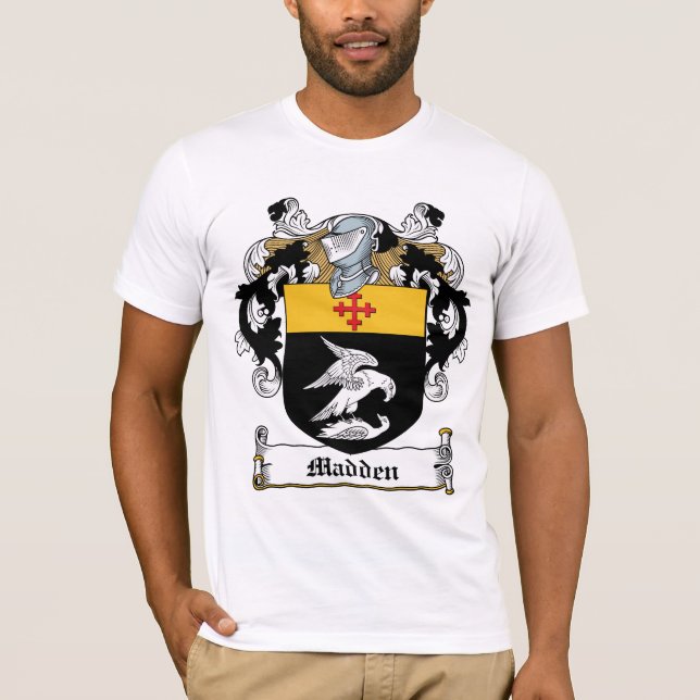 Madden familjvapenskölden tee (Framsida)