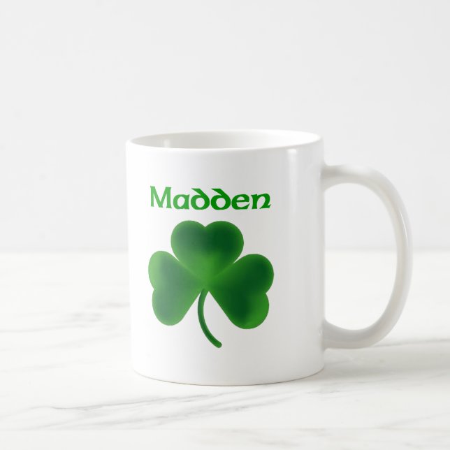 Madden shamrocken kaffemugg (Höger)