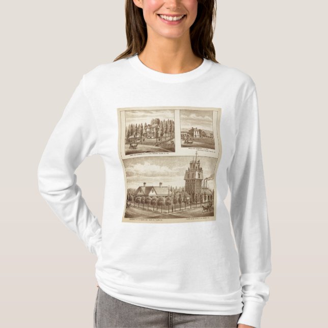 Madden uppehållet, vattenarbeten t shirt (Framsida)