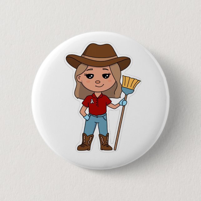 Maddog Pin Knapp (Framsida)