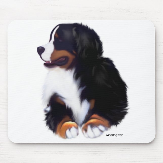 MadDogs arbetsuppgift Berner Mousepad Musmatta (Framsidan)