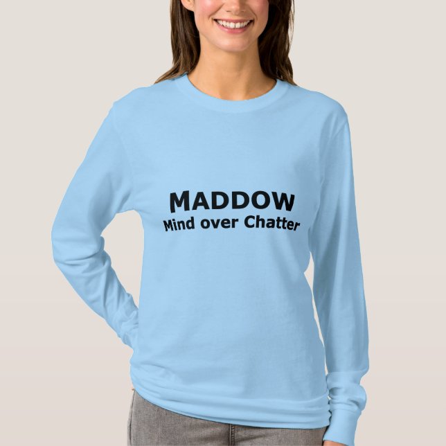 Maddow t-skjorta tee shirt (Framsida)