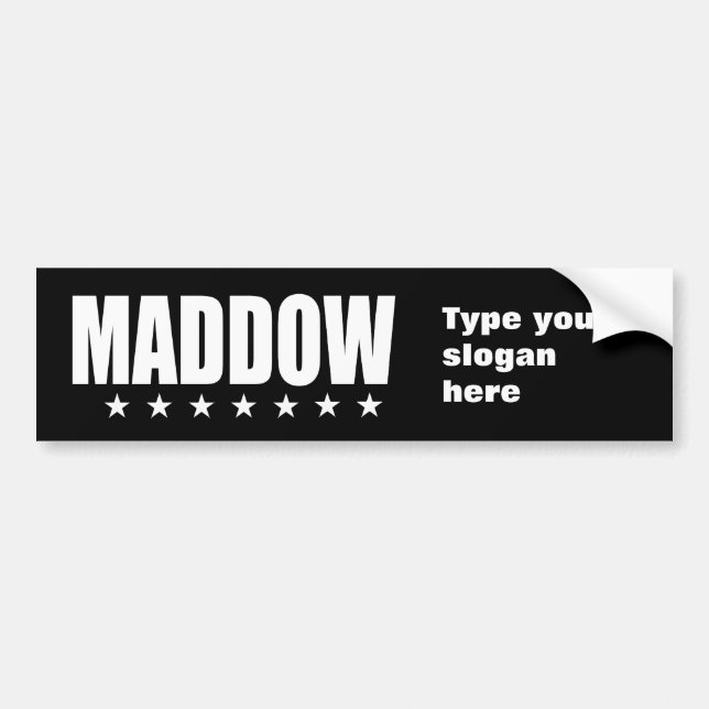 MADDOW-valet utrustar Bildekal (Framsidan)