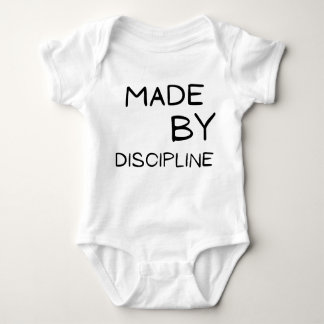 Made by Discipline Motivational Text DesignT-Shirt T Shirt
