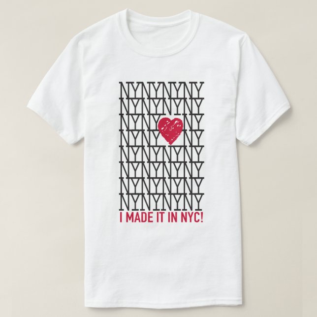 Made det—NYC Basic T-Shirt (Design framsida)