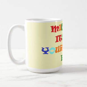 Made for Michael Big Lving ord Kaffemugg