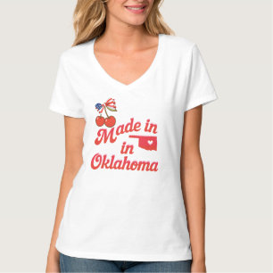 MADE i Oklahoma kawaii stil patriotic T-Shirt 4t