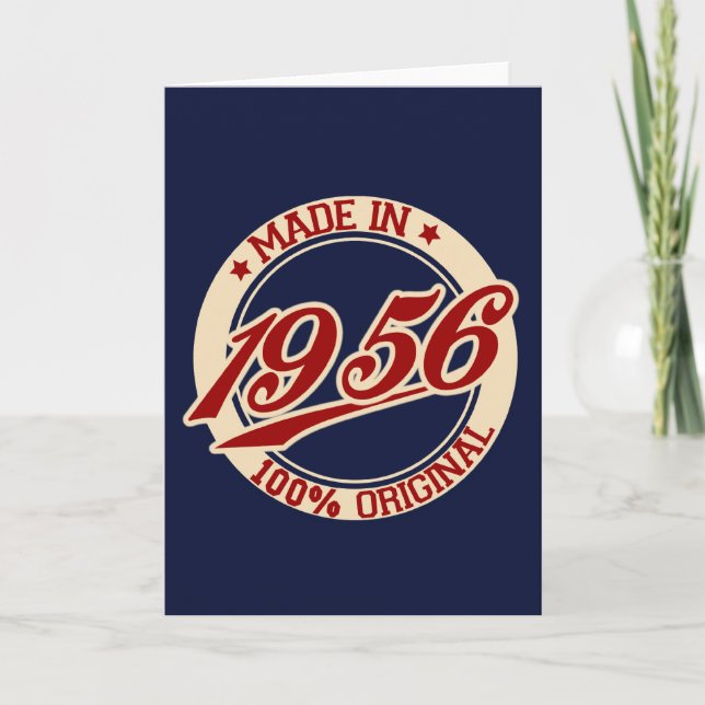 made in 1956 kort (Framsida)