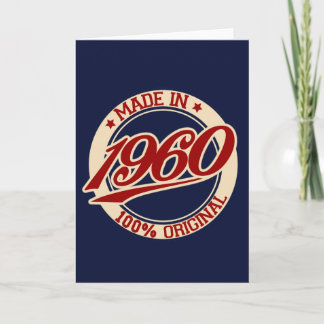 made in 1960 kort