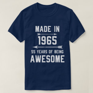 made in 1965, 55 år av Fantastisk Gift Manar Wome T Shirt