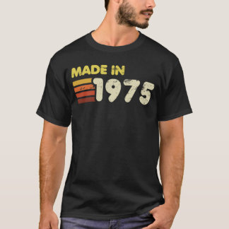 made in 1975, 50:e födelsedagen t shirt