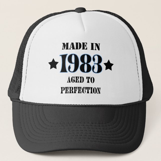 Made in 1983 - Aged to perfection Keps (Framsida)