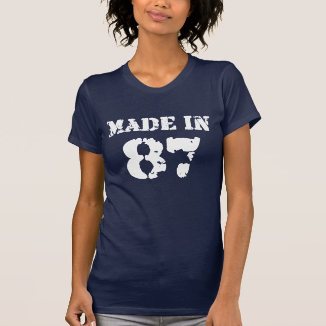 made in 87 Shirt T-shirt (Framsida)
