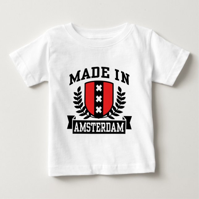 made in Amsterdam T-shirt (Framsida)