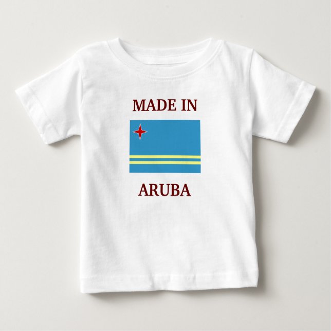 Made in Aruba T-shirt (Framsida)