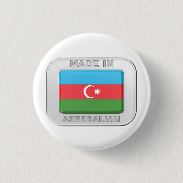 Made in Azerbajdzjan Knapp (Framsida)