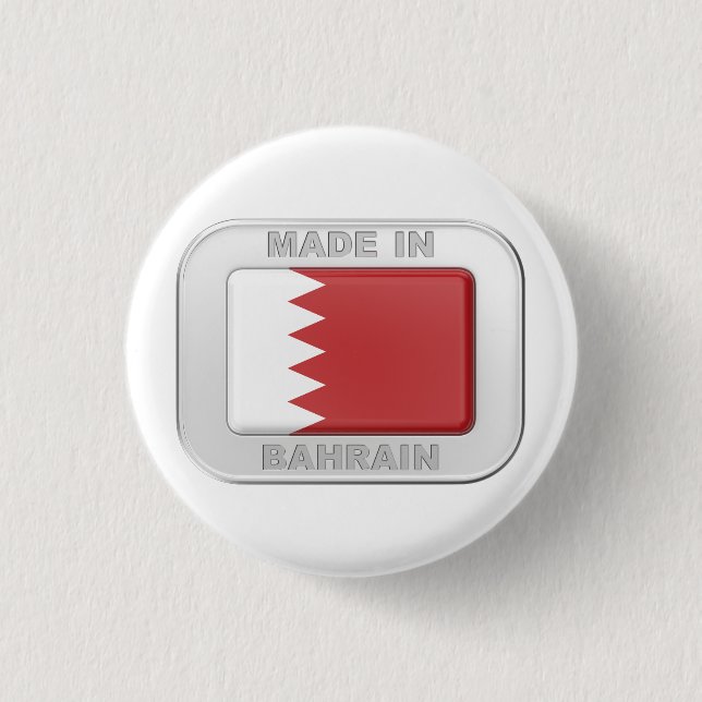 Made in Bahrain Knapp (Framsida)