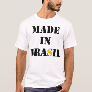 Made In Brasil - Camiseta Tee Shirt