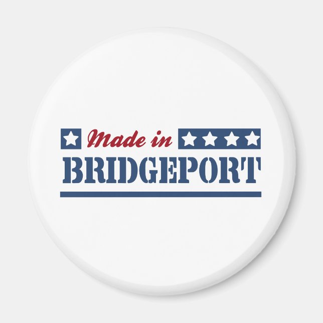 Made in Bridgeport Magnet (Framsidan)