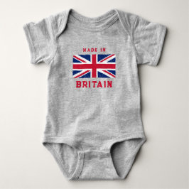 "Made in Britain" (Red Text) Vintage Union Jack T Shirt