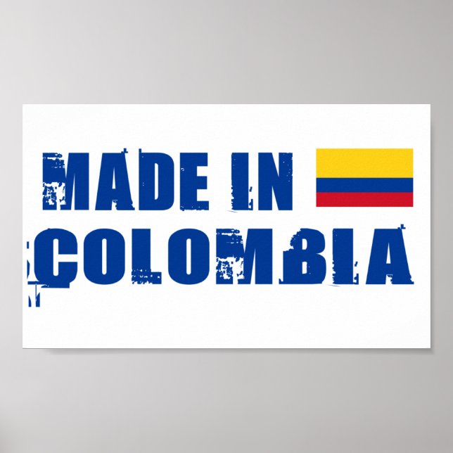 Made in Colombia Poster (Framsidan)