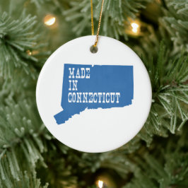 made in Connecticut Julgransprydnad Keramik