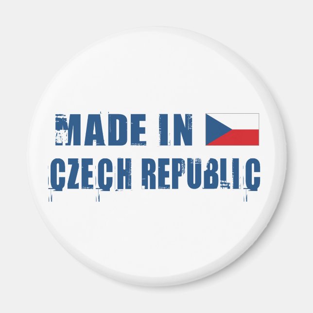 Made in Czech Republic Magnet (Framsidan)