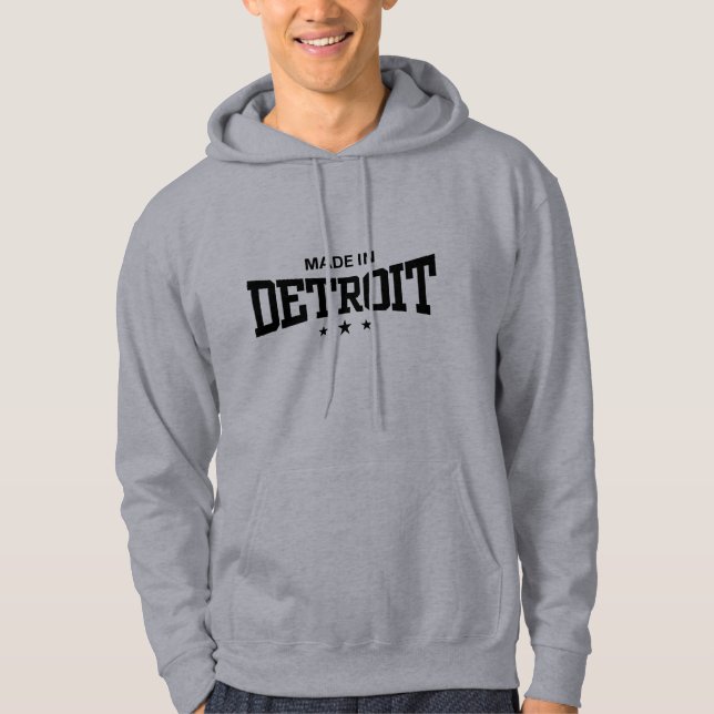 Made in Detroit Sweatshirt Med Luva (Framsida)