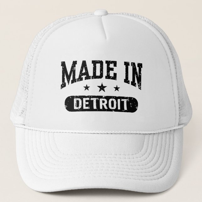 Made in Detroit Truckerkeps (Framsida)