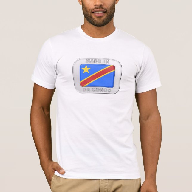 Made in DR Kongo T Shirt (Framsida)