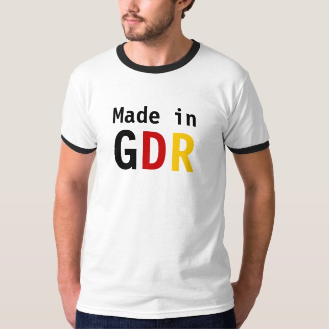 Made in GDR T Shirt (Framsida)