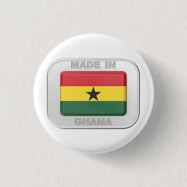 Made in Ghana Knapp (Framsida)