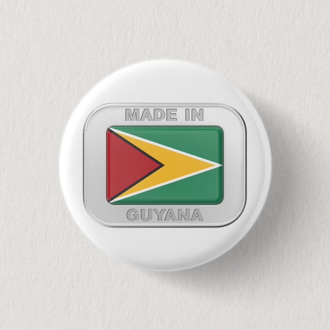 Made in Guyana Knapp (Framsida)