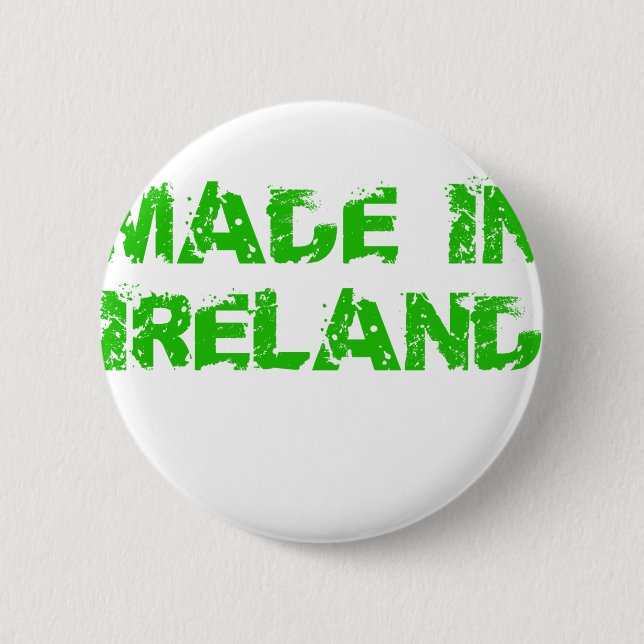 Made in Ireland St. Patrick Day Knapp (Framsida)