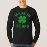 Made in Ireland St patrick's day T-shirt<br><div class="desc">Tillverkad i Irland</div>
