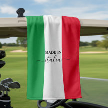 Made in Italien Italy Flagga Red White Grönt Itali