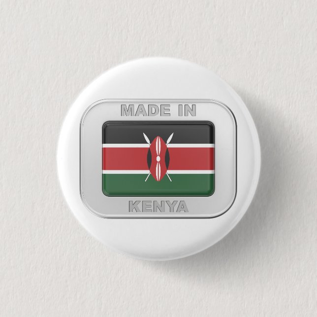Made in Kenya Knapp (Framsida)