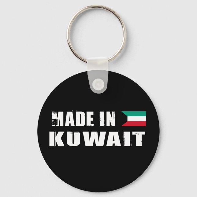 Made in Kuwait Nyckelring (Framsida)