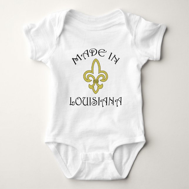 Made in Louisiana T Shirt (Framsida)