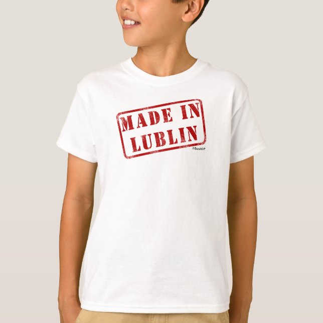 Made in Lublin Tee Shirt (Framsida)