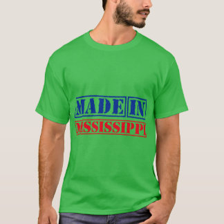 Made in Mississippi United States Oversized T Shirt