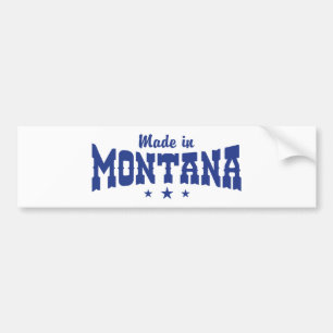 Made in Montana Bildekal